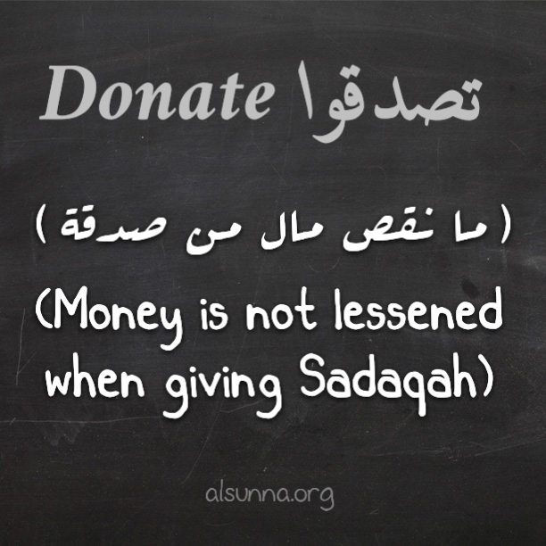 Charity Sadaqah - Islamic Quotes