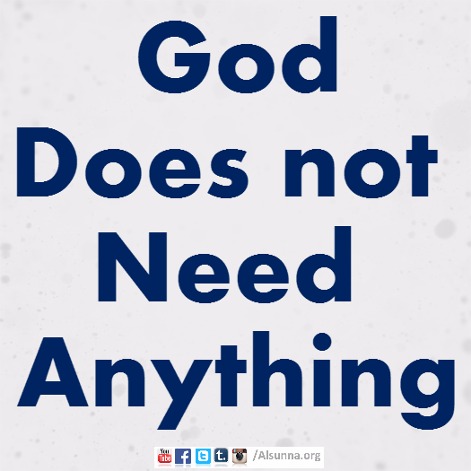 God Doesn't Need