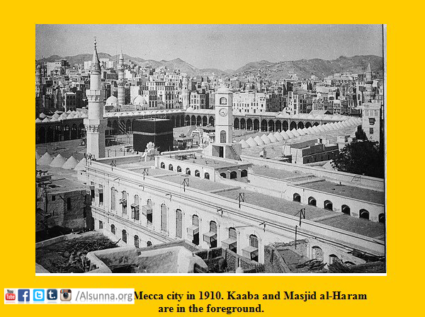 Rare-Photos-of-Mecca-A-rare-photo-of-Mecca-city-in-1910-Kaaba-and-Masjid-al-Haram-are-in-foreground-Old-Rare-Pictures-of-Makkah