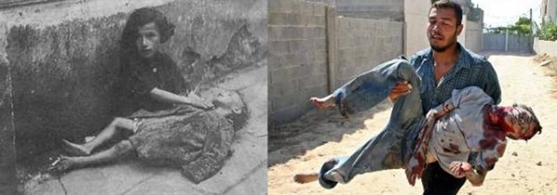 ؛Palestinians vs jewish holocaust