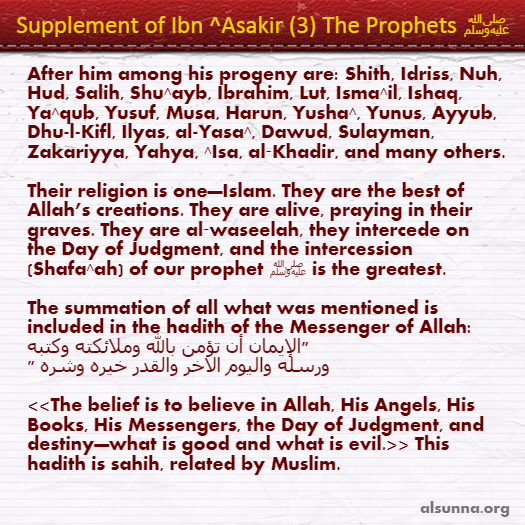 Supplement of Ibn Asakir (4)