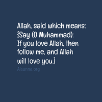Qur'an - Follow Prophet Muhammad, gain Allah's'Acceptance