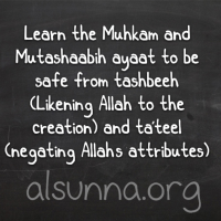 Learn Qur'an - Muhkam & Mutashabih Ayat
