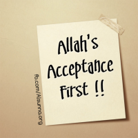 Allah Obedience Comes First!