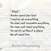 Meaning of the word "Allah"