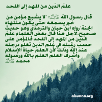 Hadith on Importance of Knowledge