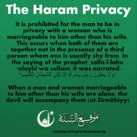 The Haram Privacy
