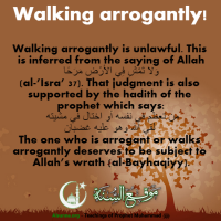 Don't Walk Arrogantly