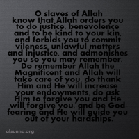 IslamicQuotes Advice to Fear Allah