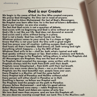 Poem - God is Our Creator