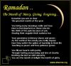 ramadan greatest month ofthe year
