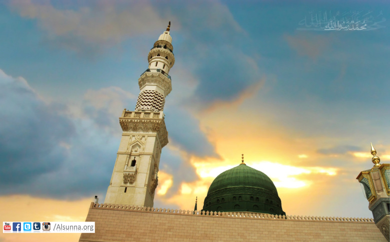 madina-masjid-wallpaper-691 - IslamicGreetings :: Click a picture, click  eCards or Download to Share! شارك صور دعوية